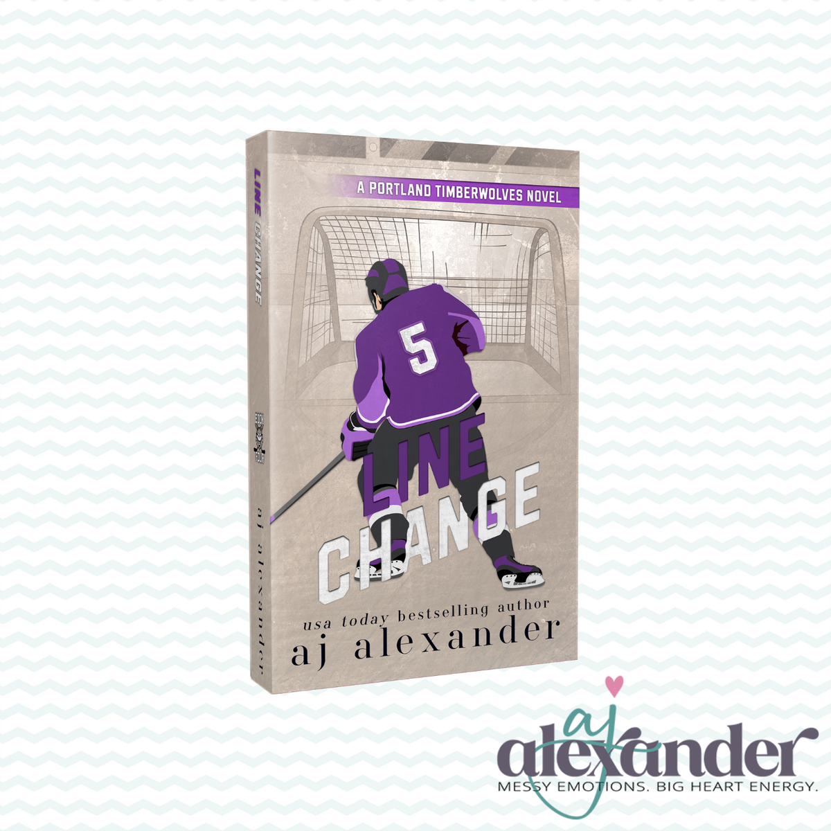 Line Change Illustrated Cover Signed Paperback & Swag