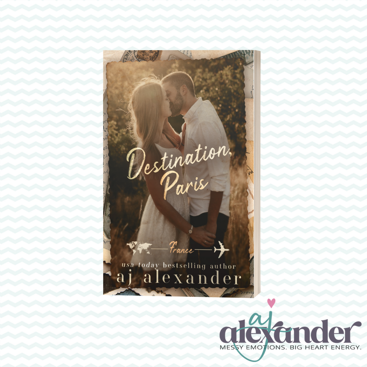 Destination, Paris Signed Paperback