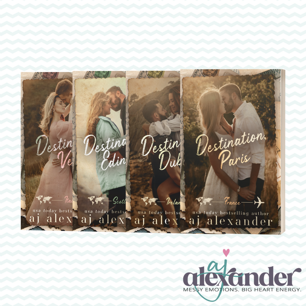Destination Love Signed Paperback Bundle